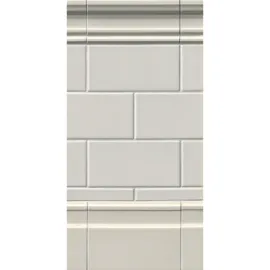Imperial Gris Matte Ceramic Subway Wall Tile - 4 x 8 in.