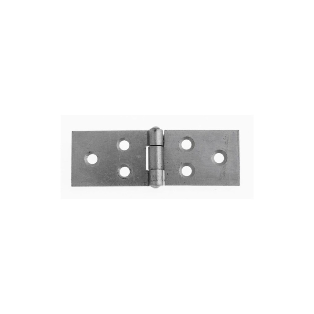 Back Flap Hinge 102x25mm Satin Chrome Steel Cabinet Hinge