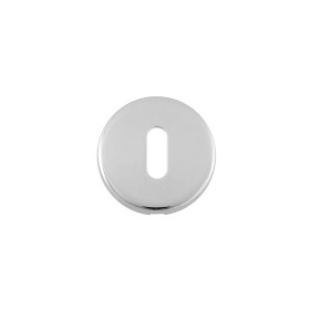 Standard Keyway Escutcheon Polished Stainless Steel 52x8mm Fire Rated