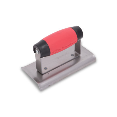 6-in x 3-in Carbon Steel Concrete Edger with 0.375-in Radius