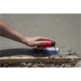 6-in x 3-in Carbon Steel Concrete Edger with 0.375-in Radius