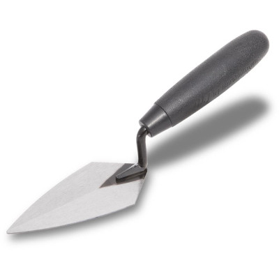 7-in x 3-in Steel Pointing with Plastic Handle Trowel
