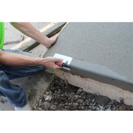 6-in x 2.5-in Stainless steel Outside corner Concrete Trowel