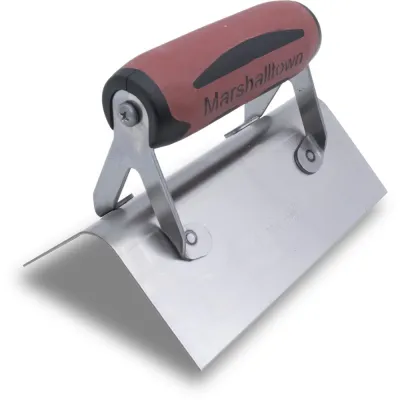 6-in x 2.5-in Stainless steel Outside corner Concrete Trowel