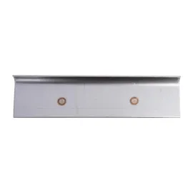 6-in x 2-in Stainless steel Concrete Edger with 0.375-in Radius