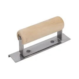 6-in x 2-in Stainless steel Concrete Edger with 0.375-in Radius