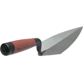 6-in x 2-3/4-in High carbon steel Pointing with Rubber Handle Trowel