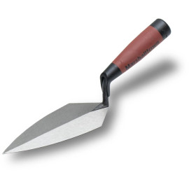 6-in x 2-3/4-in High carbon steel Pointing with Rubber Handle Trowel