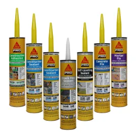 Sika Non-Sag Crack Repair Fast Setting 10.1 -oz Stucco Mortar Concrete Sealant